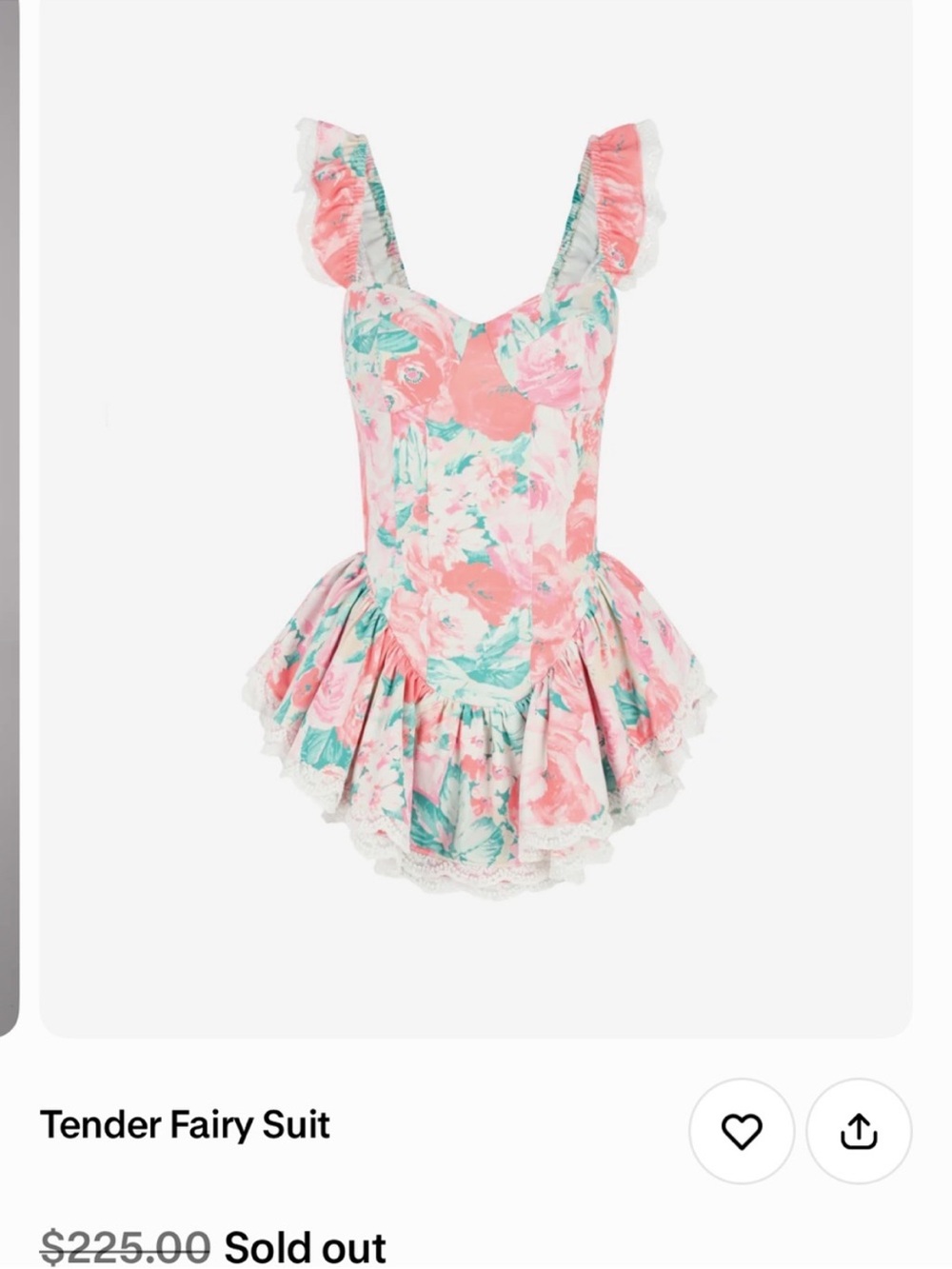 Selkie Tender Fairy Swimsuit Suit Dress - Picture 6 of 9